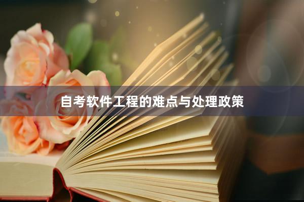 自考软件工程的难点与处理政策